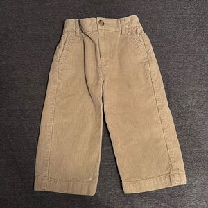 Chaps Khaki/Tan Corduroy Toddler Pants Size 18M